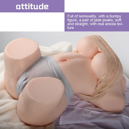 Matsushima Yuri Full Liquid Silicone S Shape Half BODY DOLL For HIM Liquids Boobs DOLL