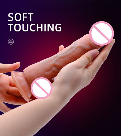 DRYWELL Realistic Cock Dildo Food Grade Silicone Sex Toys for her