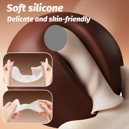 YEAIN APP Remote Control Vibrating Dildo Cushion – Heating, Telescopic & Detachable Design