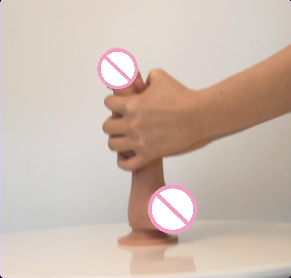 DRYWELL Realistic Cock Dildo Food Grade Silicone Sex Toys for her