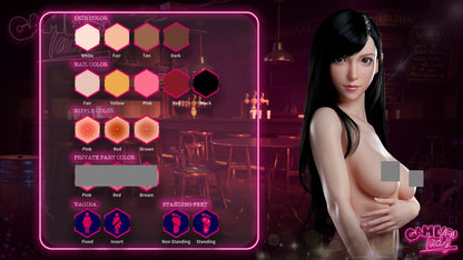 Gamelady Tifa full silicone No3 167CM