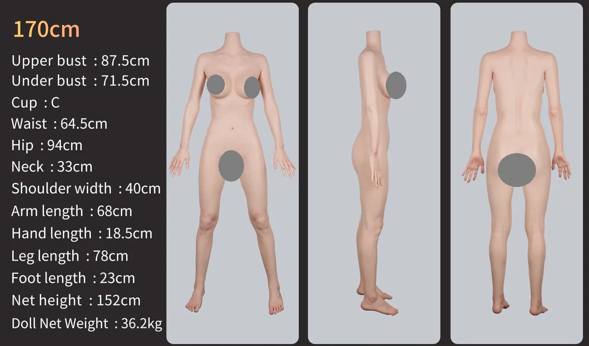 Zelex Zelie 170CM Real Doll
