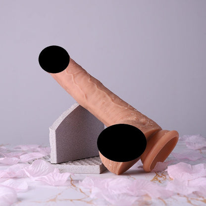 Yeain Realistic Dildo For Her Heating Thrusting Swing Huge Didlo 21CM With Remote Control