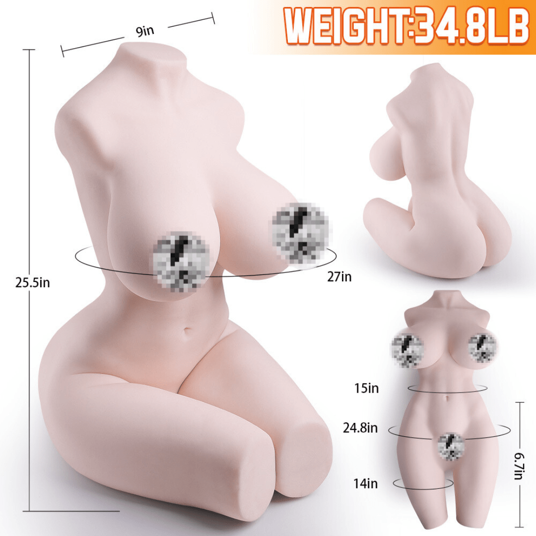 Toysheart WENDY Soft Liquid Boobs Upgraded Skin Material Inbuilt Skeleton For Him 12KG软体液态胸部内置骨架半身人偶