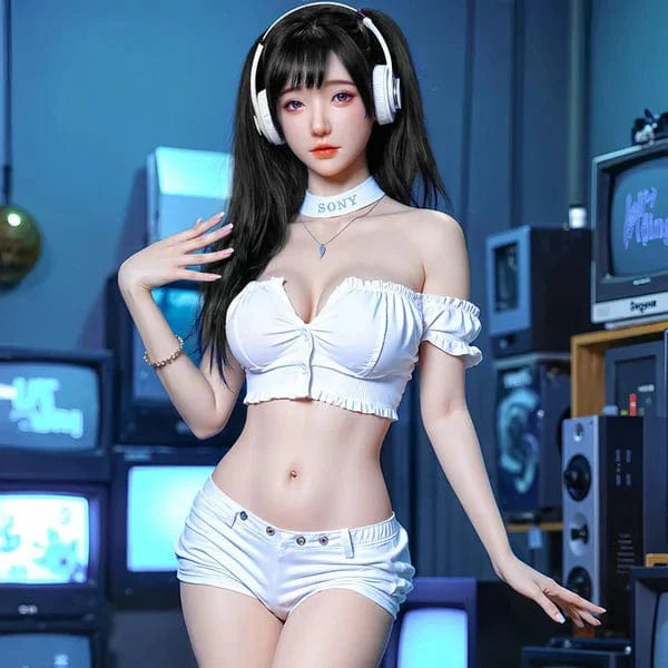 READY STOCK QIANYOU MuYao  Realistic 158CM TPE Doll + Silicone FACE