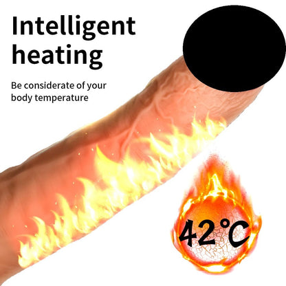 Yeain Realistic Dildo For Her Heating Thrusting Swing Huge Didlo 21CM With Remote Control