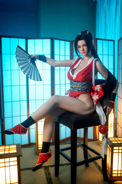 Gamelady Tifa Mai Shiranui 168cm D Cup Silicone Doll