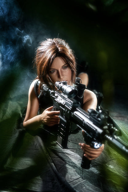 Gamelady Lara Croft full silicone No7 166CM