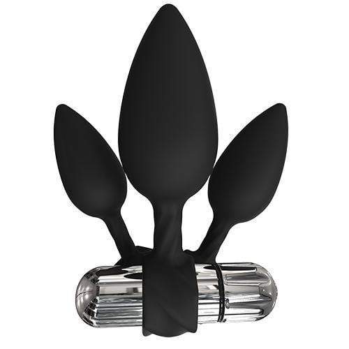 Bathmate - Anal Training Plugs Vibe (Black)