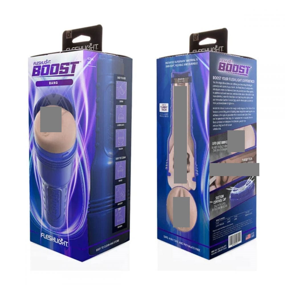 Fleshlight - Boost Bang Light Medium Pussy Male Masturbator