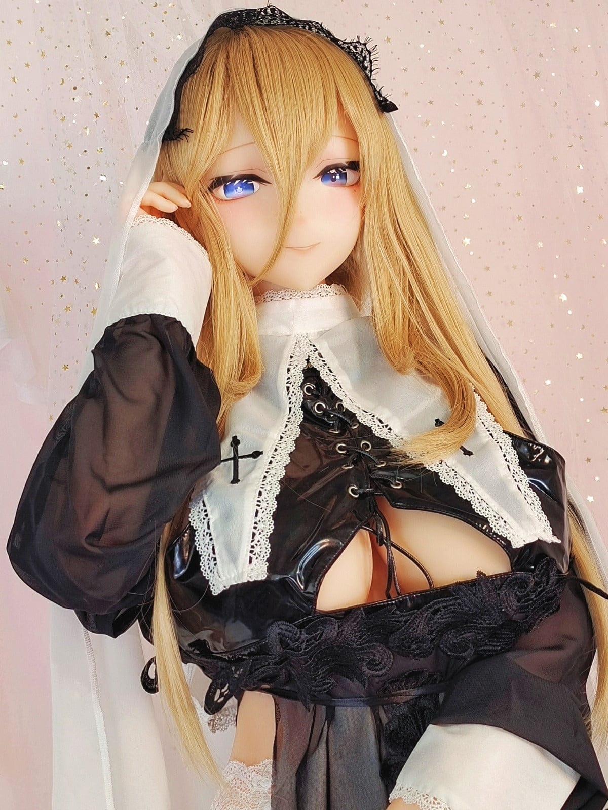 Aotume Doll Anime Waifu Realistic Real Doll 155cm H-cup Head#83 Cospaly Nun Anime