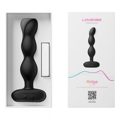 Lovense Ridge App-controlled vibrating and rotating anal beads