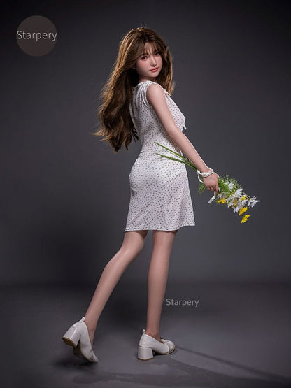 Starpery 151cm Yufan 羽凡( Asian head) B-cup Real TPE/Silicone  Doll For Male
